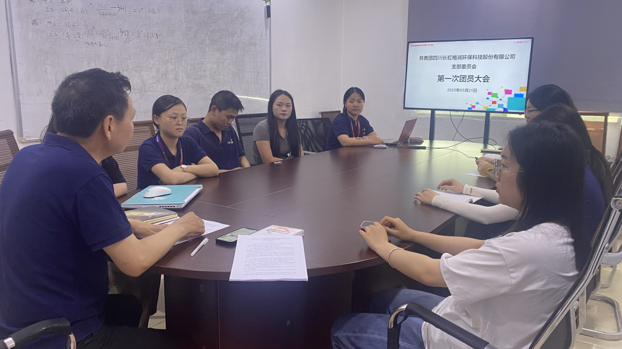 規(guī)范組織建設(shè)、凝聚青春力量 長(zhǎng)虹格潤(rùn)團(tuán)支部第一次團(tuán)員大會(huì)勝利召開